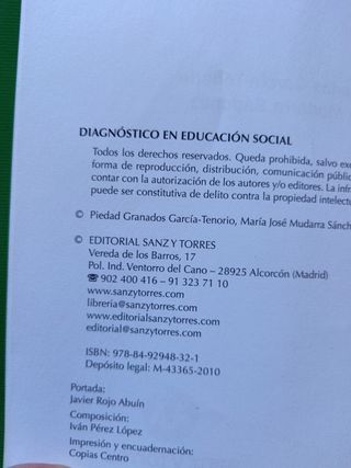 Diagnóstico en educación social