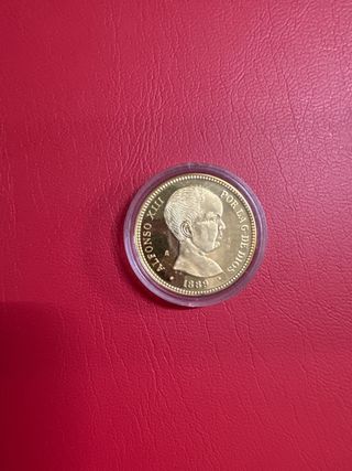 Moneda Algonso XIII 1899
