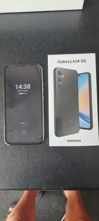 movil  samsumg a34 5g ,256 gb