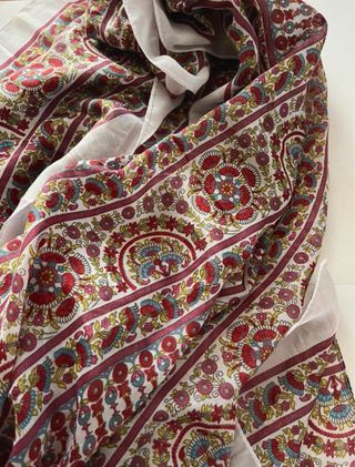 Sciarpa/Scialle con stampa floreale