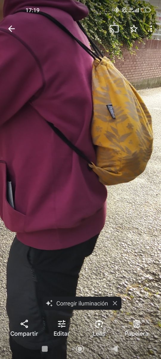 Mochila porteo Neko switch baby size