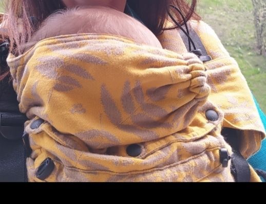 Mochila porteo Neko switch baby size