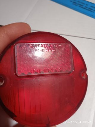 Plastica Stop moto d'epoca marca catalux