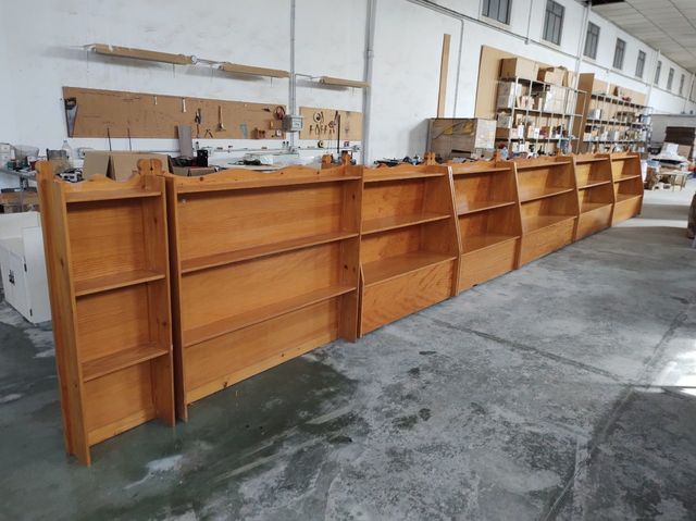 ESTANTERIAS MADERA ALMACENES O COMERCIOS
