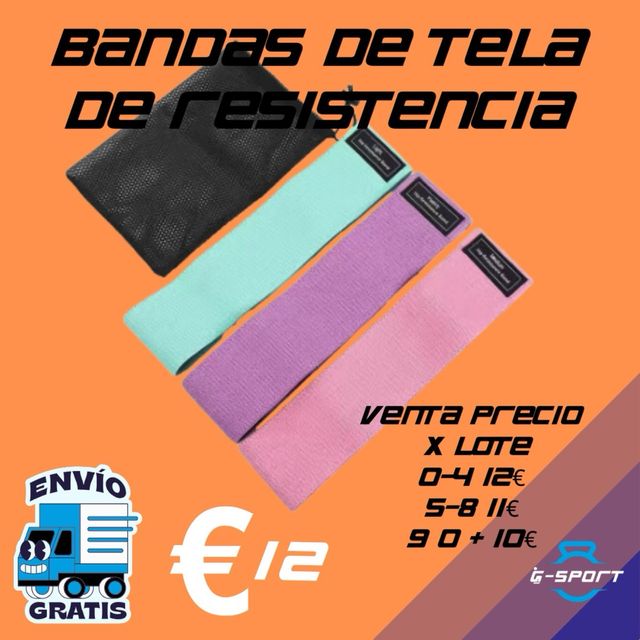 LOTE 3 BANDAS RESISTENCIA / POSIBILIDAD POR MAYOR