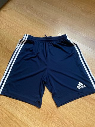 Pantalòn corto azul Adidas 15/16 años