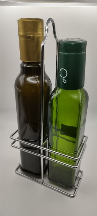 LOTTO DI TANICHE PER OLIO IN ACCIAIO INOX BOT. 250 C.C.
