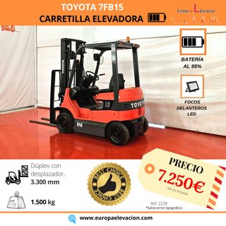 CARRETILLA ELEVADORA ELECTRICA LINDE