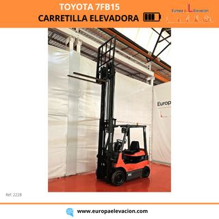 CARRETILLA ELEVADORA ELECTRICA LINDE