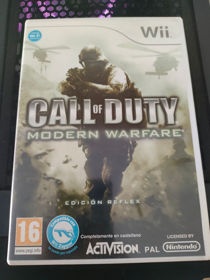 Imagen de Call of Duty: Modern Warfare Ed. Reflex 🎮 Wii 🔥