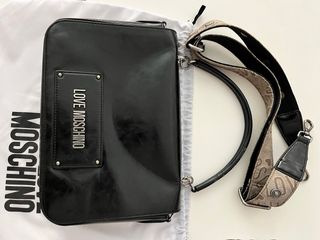 Love Moschino Bolso de piel negro