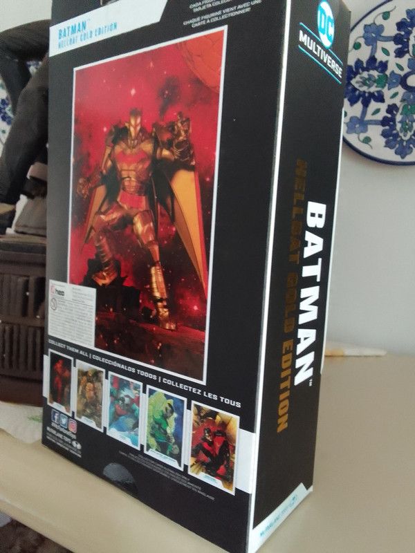 Action figure Batman Hellbat gold edition McFarlan