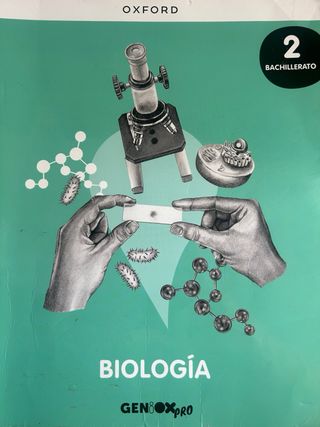 Libro Biología, 2ºBachillerato, Oxford