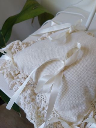 Cojin para anillos de boda 