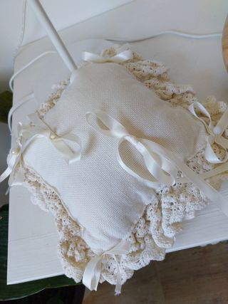 Cojin para anillos de boda 