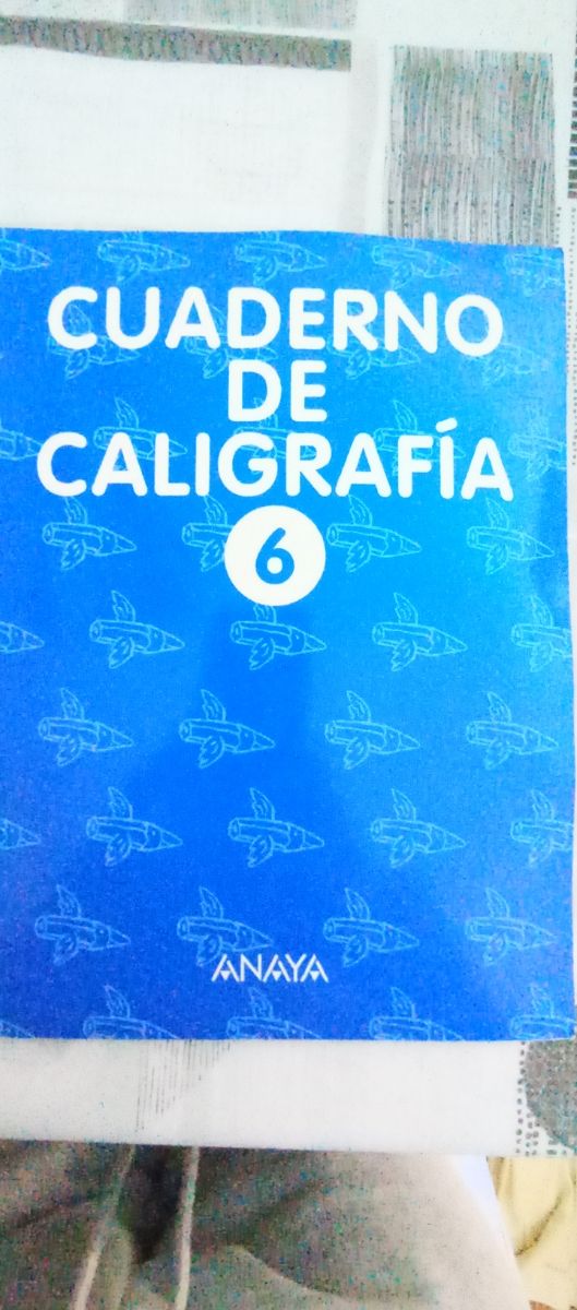 Cuaderno caligrafía