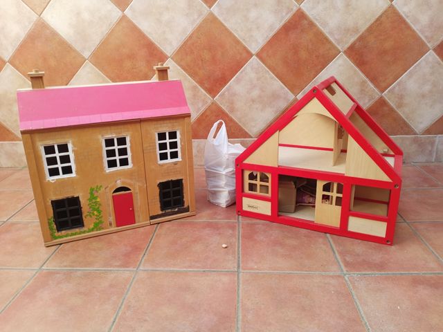 Oferton Casa de muñecas más regalo otra casa para