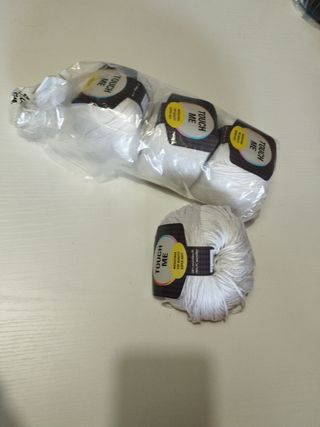 Filato Microfibra Bianco Ghiaccio