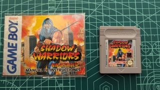 Shadow Warriors Game Boy más Manual