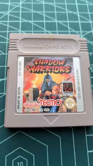 Shadow Warriors Game Boy más Manual