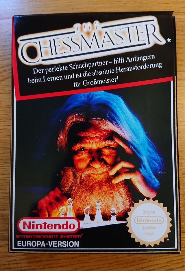 Juego Nintengo Nes The Chessmaster