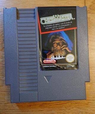 Juego Nintengo Nes The Chessmaster
