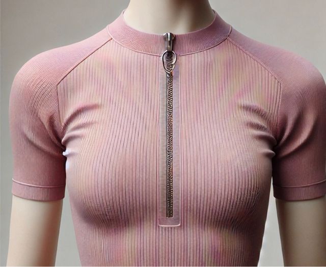 T-Shirt rosa Pull&Bear