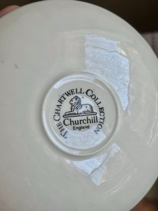 Churchill Briar Rose Juego te cafe tazas antiguo