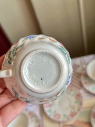 Churchill Briar Rose Juego te cafe tazas antiguo