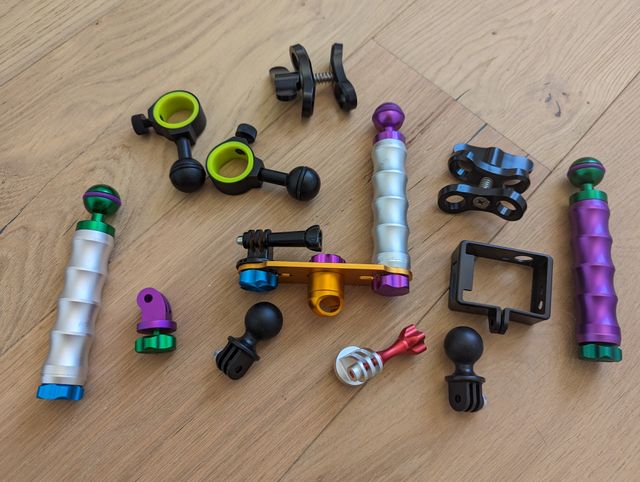 Accesorios para camara goPro Aluminio