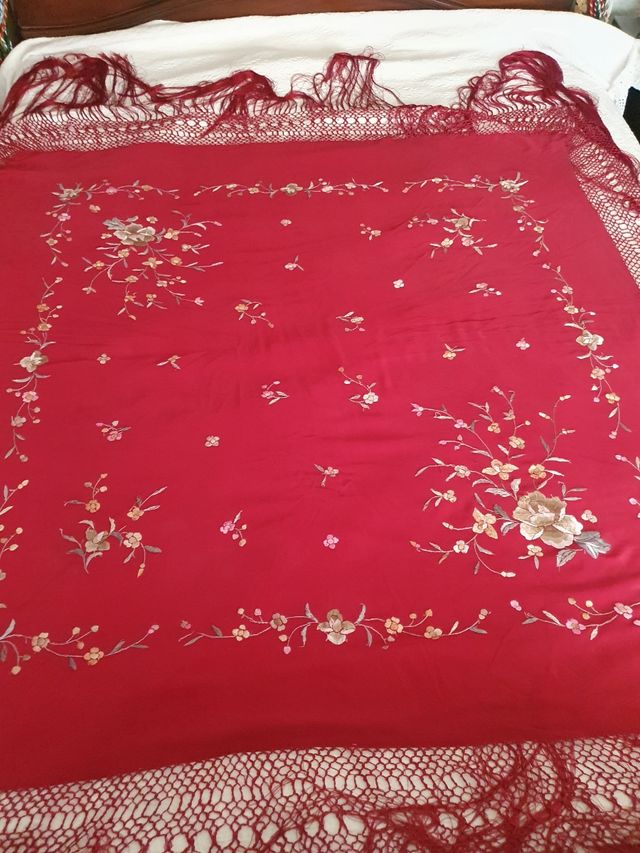 Manton de Manila grande