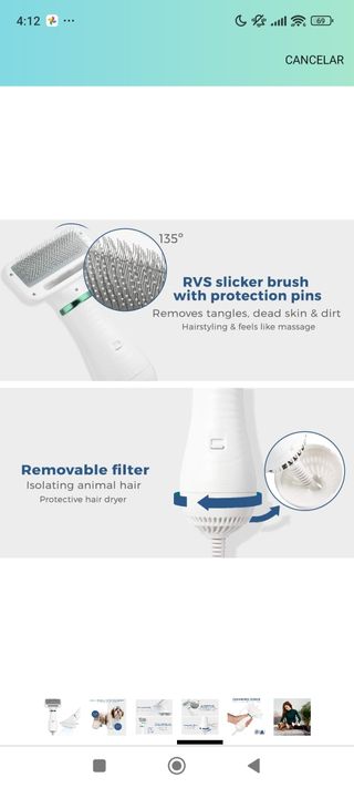 Secador de Pelo para Mascotas