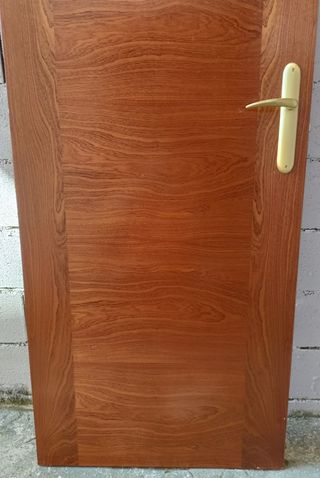 Puerta interior de madera de casa