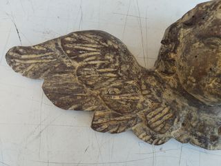 Angeli angioletti putti antichi in legno Spagna