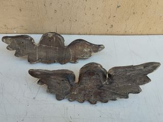 Angeli angioletti putti antichi in legno Spagna