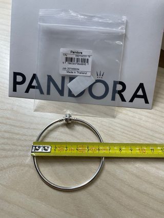 Pulsera Pandora Rígida Estrella Fugaz Brillante