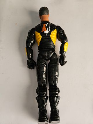 Action Man con la moto