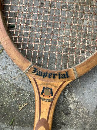 Raquetas de tenis antiguas