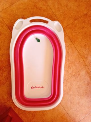 Bañera bebés portátiles plegable