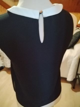 Blusa cuello bebé 36 S