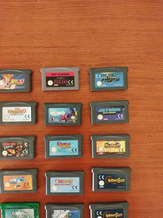 PACK JUEGOS GBA
