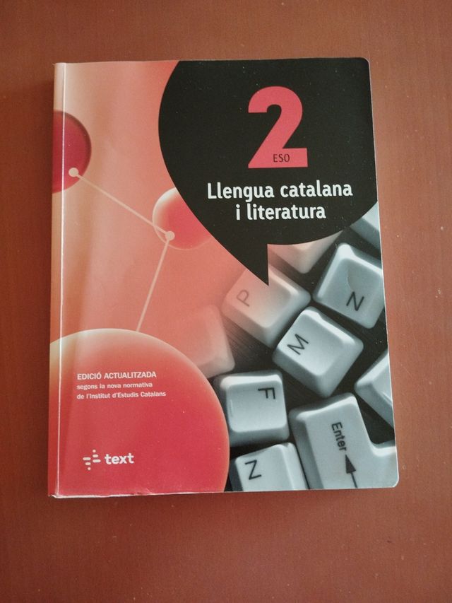 Llibre Llingua Catalana in lett. 2 ESO