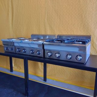 💥 Cucine elettriche e a gas. Ospitalità