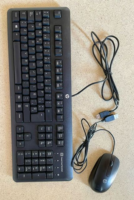 Teclado HP USB SmartCard CCID Keyboard