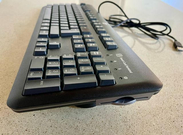 Teclado HP USB SmartCard CCID Keyboard