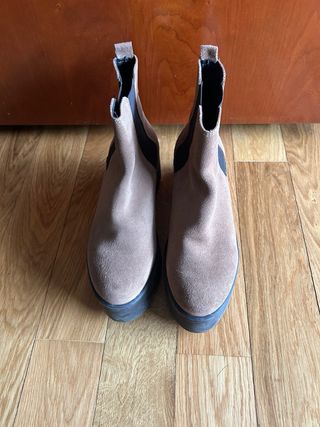 Botines piel plataforma Dbuzz