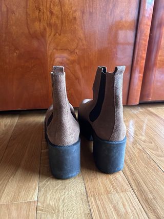 Botines piel plataforma Dbuzz