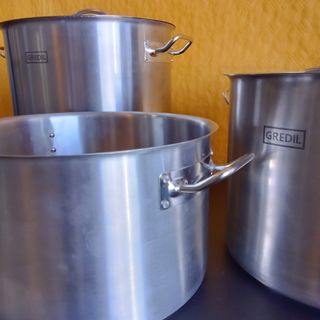 💥​ Ollas rectas de acero. Hostelería