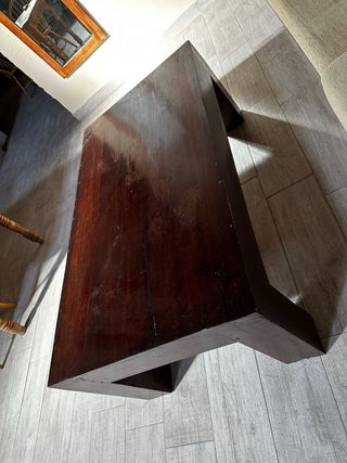 Mesa de centro, en madera de acacia maciza