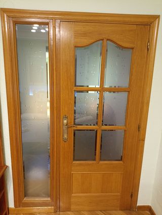 Puertas de madera de roble